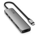 Satechi ST-P7SM hub & concentrateur USB Type-C 10000 Mbit/s Gris
