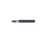 Port Designs 900123 hub & concentrateur USB 3.2 Gen 1 (3.1 Gen 1) Type-C 5000 Mbit/s Noir
