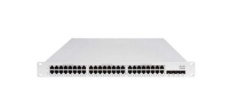 Cisco MS150-48FP-4G commutateur réseau Géré L2/L3 Gigabit Ethernet (10/100/1000) Connexion Ethernet, supportant l'alimentation via ce port (PoE) 1U Gris