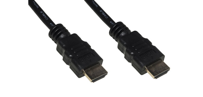 LINK Cavo Hdmii 4Kx2K Per Pc, Notebook, Hdtv, Ecc Contatti Dorati Mt 3 Colore Nero