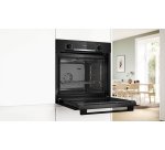 BOSCH Four encastrable EcoClean HQA534BB3, Série 4, Ajout de vapeur