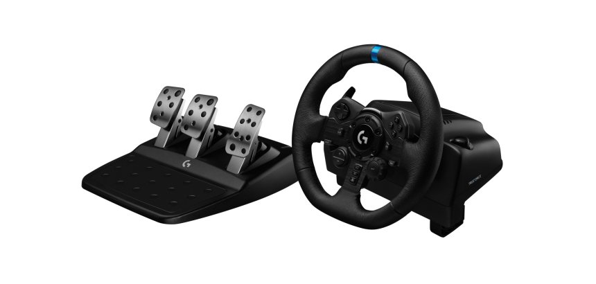 Logitech G G923 SE Negro USB 2.0 Volante + Pedales + Palanca de control PC, PlayStation 4, PlayStation 5