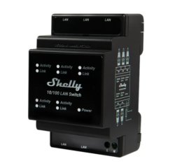 Shelly LAN Switch Commutateur intelligent Noir