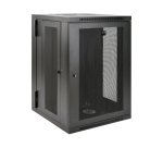 Tripp Lite SRW18USDP étagère 18U Rack monté sur le mur Noir
