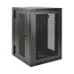 Tripp Lite SRW18USDP étagère 18U Rack monté sur le mur Noir