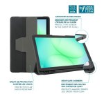 Mobilis 062016 étui pour tablette 27,9 cm (11") Folio porte carte Noir, Transparent