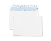 Boîte de 500 enveloppes C5 162x229mm Blanches auto-adhésives 90g