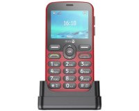 Doro 1880 6,1 cm (2.4") 113,7 g Rouge Téléphone d'entrée de gamme