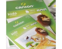 Bloc canson mes premiers dessins a4 210x290mm paquet   30 feuilles