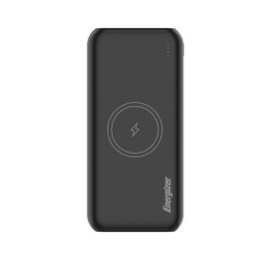 Energizer QE10009PQ batteria portatile Polimeri di litio (LiPo) 10000 mAh Carica wireless Nero