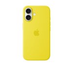 Apple Funda de silicona con MagSafe para el iPhone 16 - Amarillo carambola