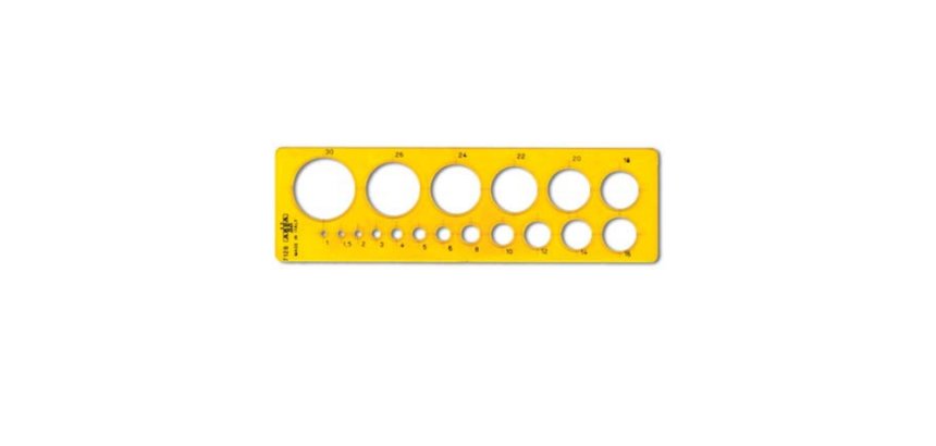 ARDA 7128 righello 193 mm Arancione