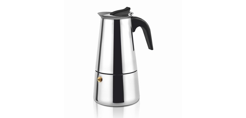 Haeger CP-10S.002A cafetera manual Cafetera italiana Metálico