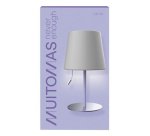 Muitomas Lampada da tavolo lilla