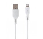 DCU Advance Tecnologic 34101290 câble Lightning 1 m Blanc