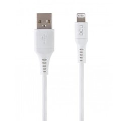 DCU Advance Tecnologic 34101290 câble Lightning 1 m Blanc