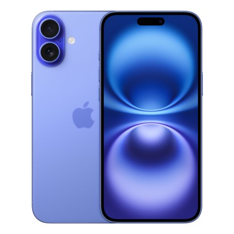 Apple iPhone 16 Plus 17 cm (6.7") SIM doble iOS 18 5G USB Tipo C 256 GB Azul