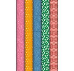 Papier cadeau clairefontaine alliance motifs assortis      rouleau 0,70x2m