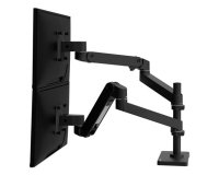 Ergotron LX Pro Series 45-690-292 support d'écran plat pour bureau 68,6 cm (27") Noir