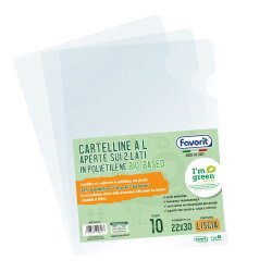 Favorit 400178018 cartella Polietilene Trasparente