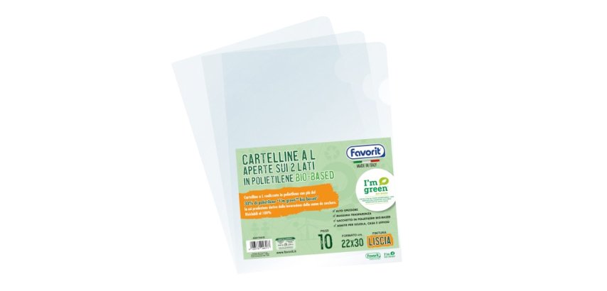 Favorit 400178018 cartella Polietilene Trasparente