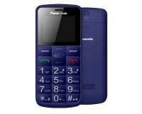 Panasonic KX-TU110EXC - Telefono per anziani, blu