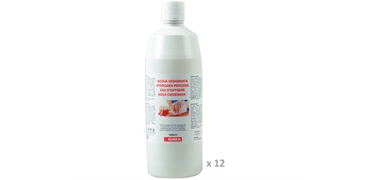 GIMA HYDROGEN PEROXIDE - 1 l - label GB,FR,IT,ES