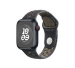 Apple MUUP3ZM/A accessoire intelligent à porter sur soi Bande Noir Aluminium, Fluoroélastomère