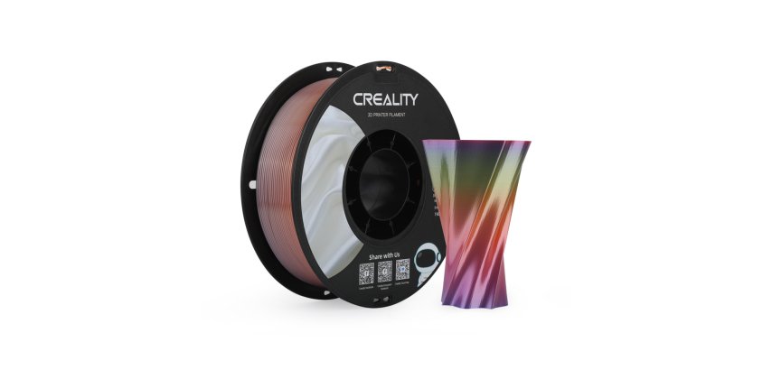 Creality 3D-Filament PLA 1,75mm Seide Regenbogen 1kg