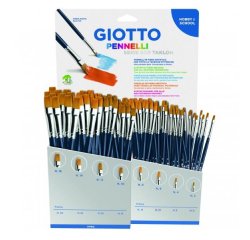 Giotto F678000 pennello per verniciare di tipo generico Spazzola tonda 96 pz