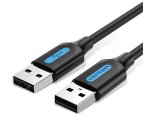 Vention Cable USB 2.0 COJBG/ USB Macho - USB Macho/ 2m/ Negro