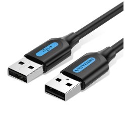 Vention Cable USB 2.0 COJBG/ USB Macho - USB Macho/ 2m/ Negro