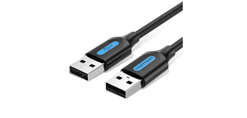 Vention Cable USB 2.0 COJBG/ USB Macho - USB Macho/ 2m/ Negro