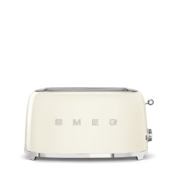 SMEG Grille pain TSF02CREU Crème 2 fentes extra longues