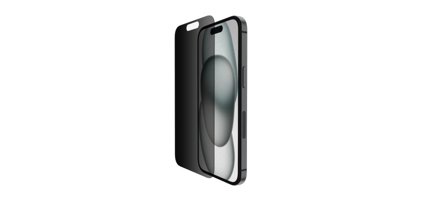 Belkin OVA147ZZ filtre anti-reflets pour écran et filtre de confidentialité 15,5 cm (6.1") Smartphone Filtre de confidentialité sans bords pour ordinateur 9H