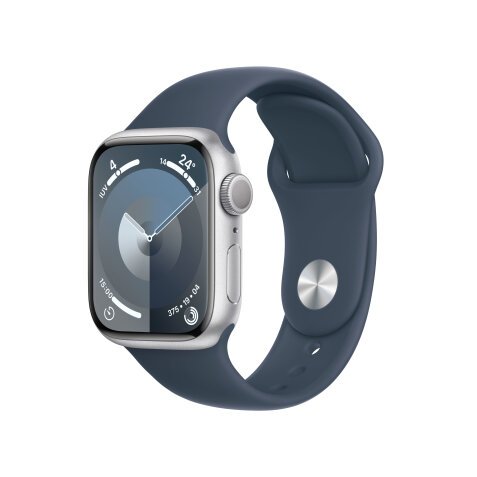 Apple Watch Series 9 41 mm Digitaal 352 x 430 Pixels Touchscreen Zilver Wifi GPS