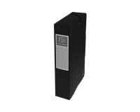 Boîte classement exacompta exabox carte lustrée 7/10e a4+ 25x33cm dos 6cm coloris noir