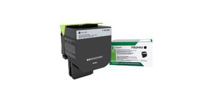 Lexmark X417 - à rendement élevé - noir - original - cartouche de toner - LCCP, LRP