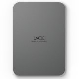 LaCie Mobile Drive Secure disque dur externe 4 To USB Type-C 3.2 Gen 1 (3.1 Gen 1) Gris