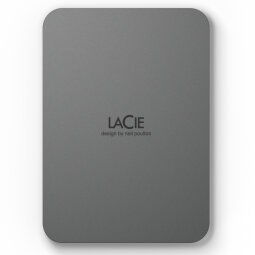 LaCie Mobile Drive Secure externe harde schijf 2 TB USB Type-C 3.2 Gen 1 (3.1 Gen 1) Grijs