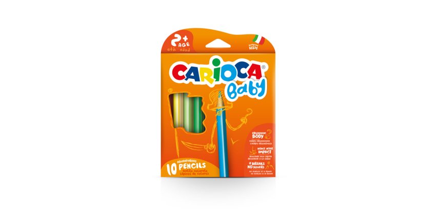 Carioca Baby Pencil Multi 10 pz