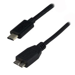 MCL MC923-1C/3HBME-1M câble USB USB C Micro-USB B Noir