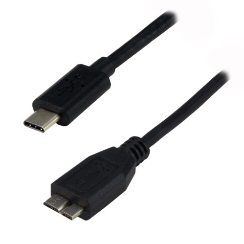 MCL MC923-1C/3HBME-1M câble USB USB C Micro-USB B Noir