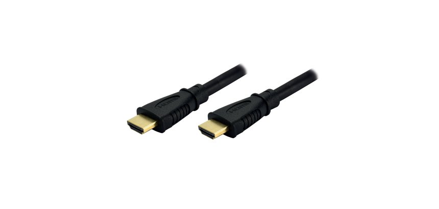 MCL MC388-1M câble HDMI HDMI Type A (Standard) Noir