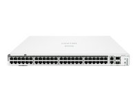 HPE Aruba Networking Networking Instant On Switch 40p Gigabit CL4 8p Gigabit CL6 PoE 2p 10GBT 2p SFP+ 600W 1960
