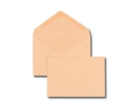 Enveloppe gpv bulles kraft c6 114x162mm 80g gommée patte triangulaire boîte 500 unités