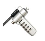 DLH DY-CS5045 câble antivol Noir, Argent 2 m