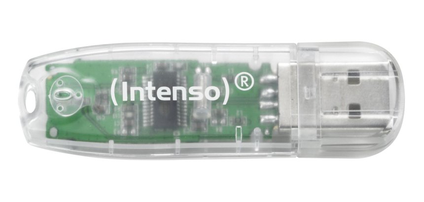 Intenso Rainbow Line USB flash drive 32 GB USB Type-A 2.0 Transparant