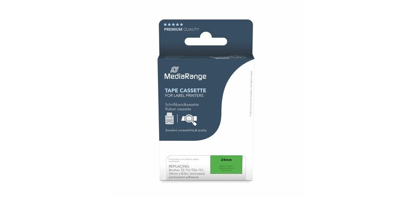 MediaRange MRBTZ751 labelprinter-tape