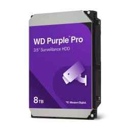 Western Digital Purple Pro Smart Video HDD 8TB disque dur 8 To 7200 tr/min 3.5" SATA